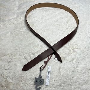 Loft Size M/L NWT Chocolate Belt